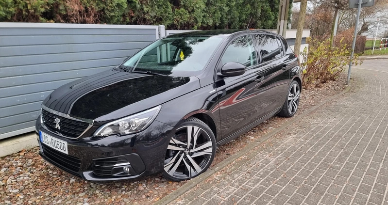 Peugeot 308 cena 58999 przebieg: 78000, rok produkcji 2019 z Polkowice małe 497
